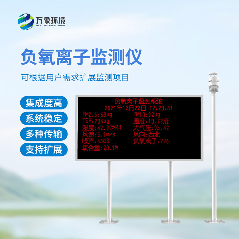 大氣負(fù)氧離子自動監(jiān)測系統(tǒng)，自動化、精準(zhǔn)化優(yōu)勢盡顯！