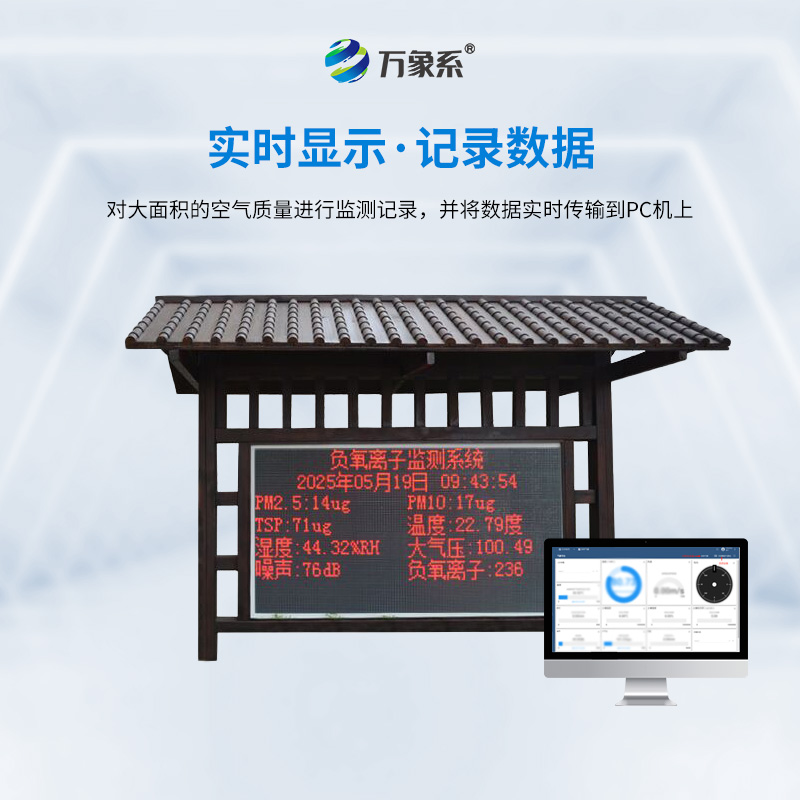 國產(chǎn)大氣負(fù)氧離子檢測站