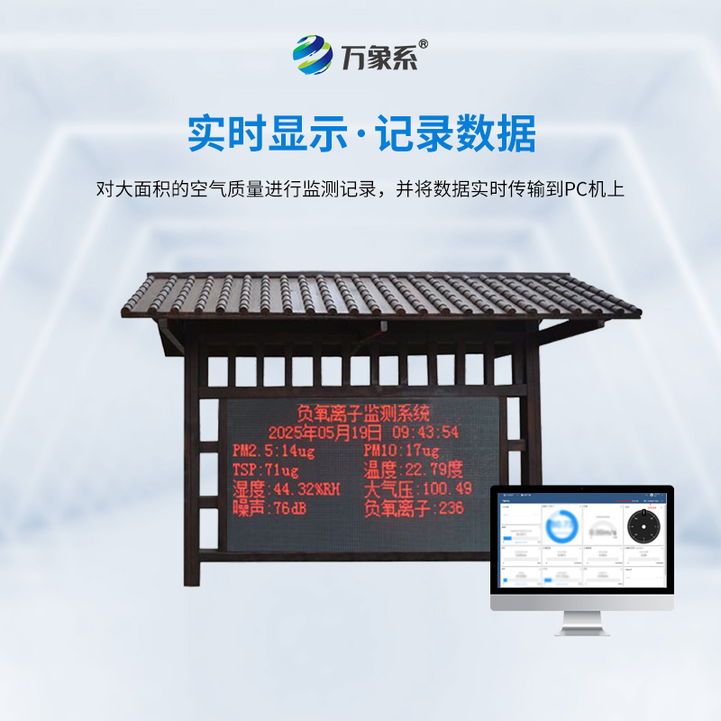 景區(qū)負(fù)氧離子監(jiān)測(cè)系統(tǒng)，如何量化清新感受？